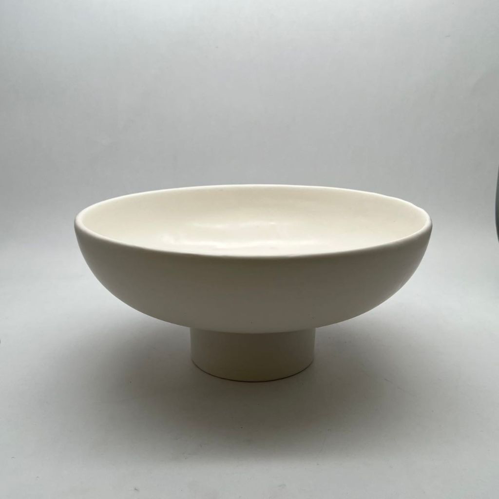 Black Ceramic Fruit Plate