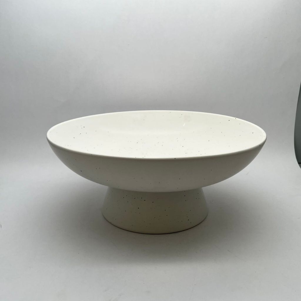 Black Ceramic Fruit Plate