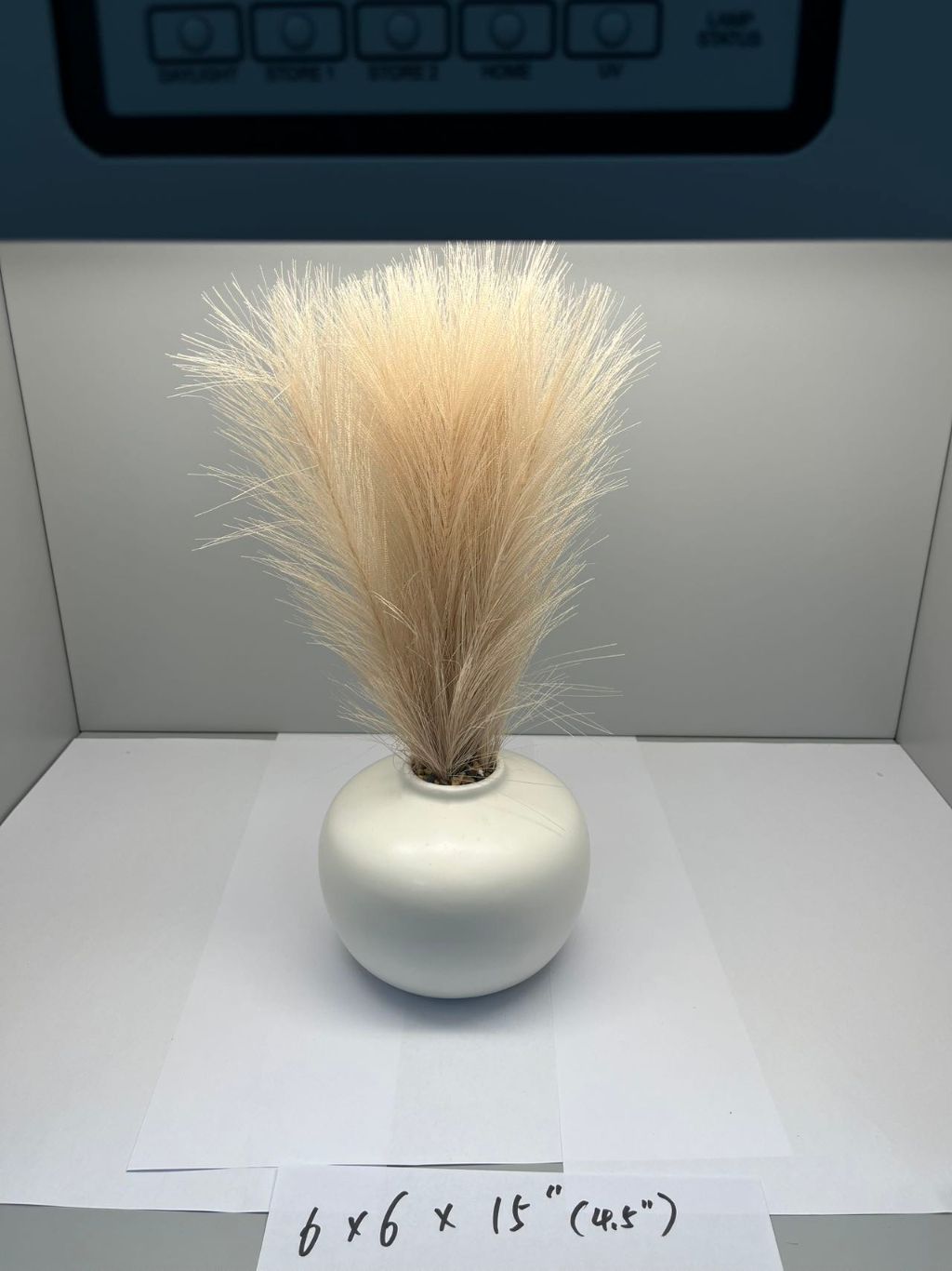Minimalist White Vase