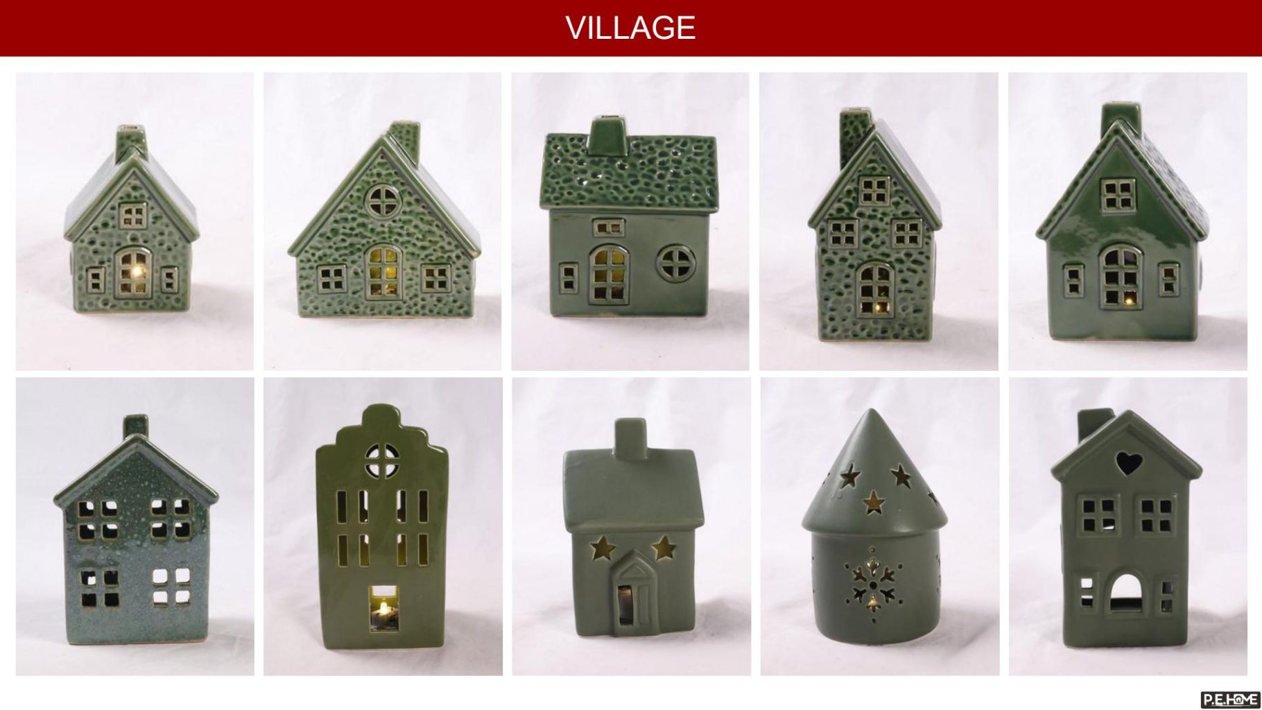 Christmas Decorative Ceramic Ornaments