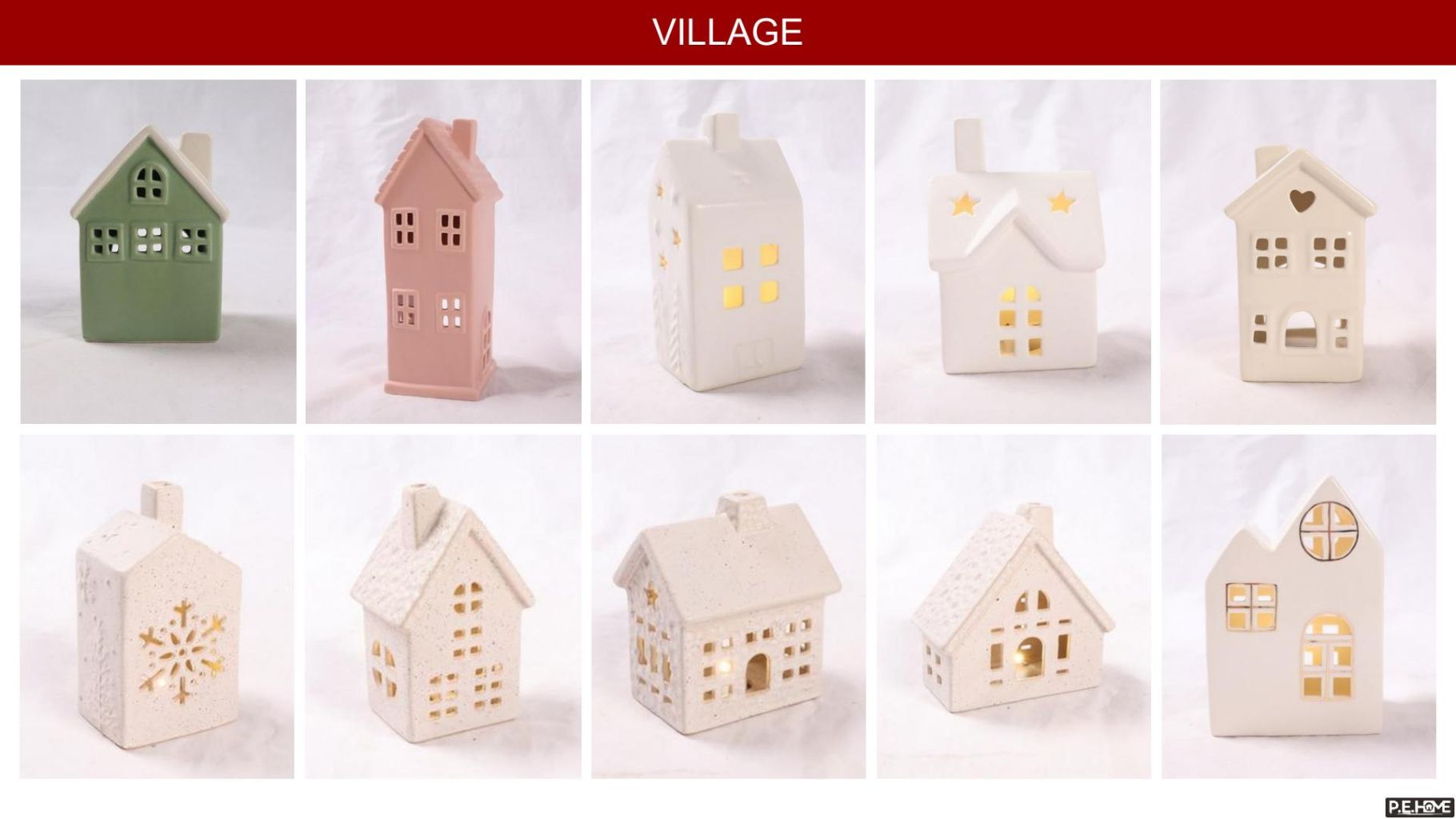 Christmas Decorative Ceramic Ornaments