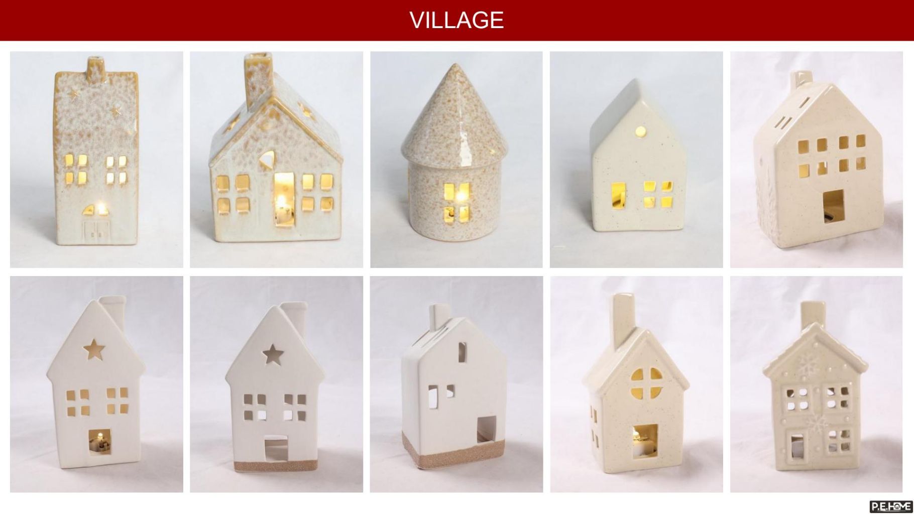 Christmas Decorative Ceramic Ornaments