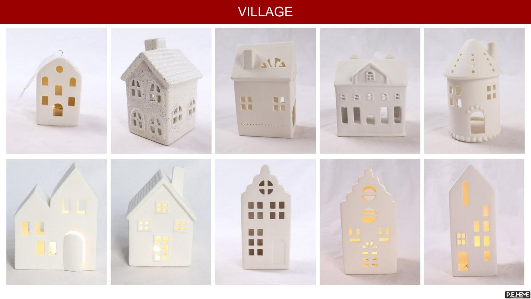 Christmas Decorative Ceramic Ornaments