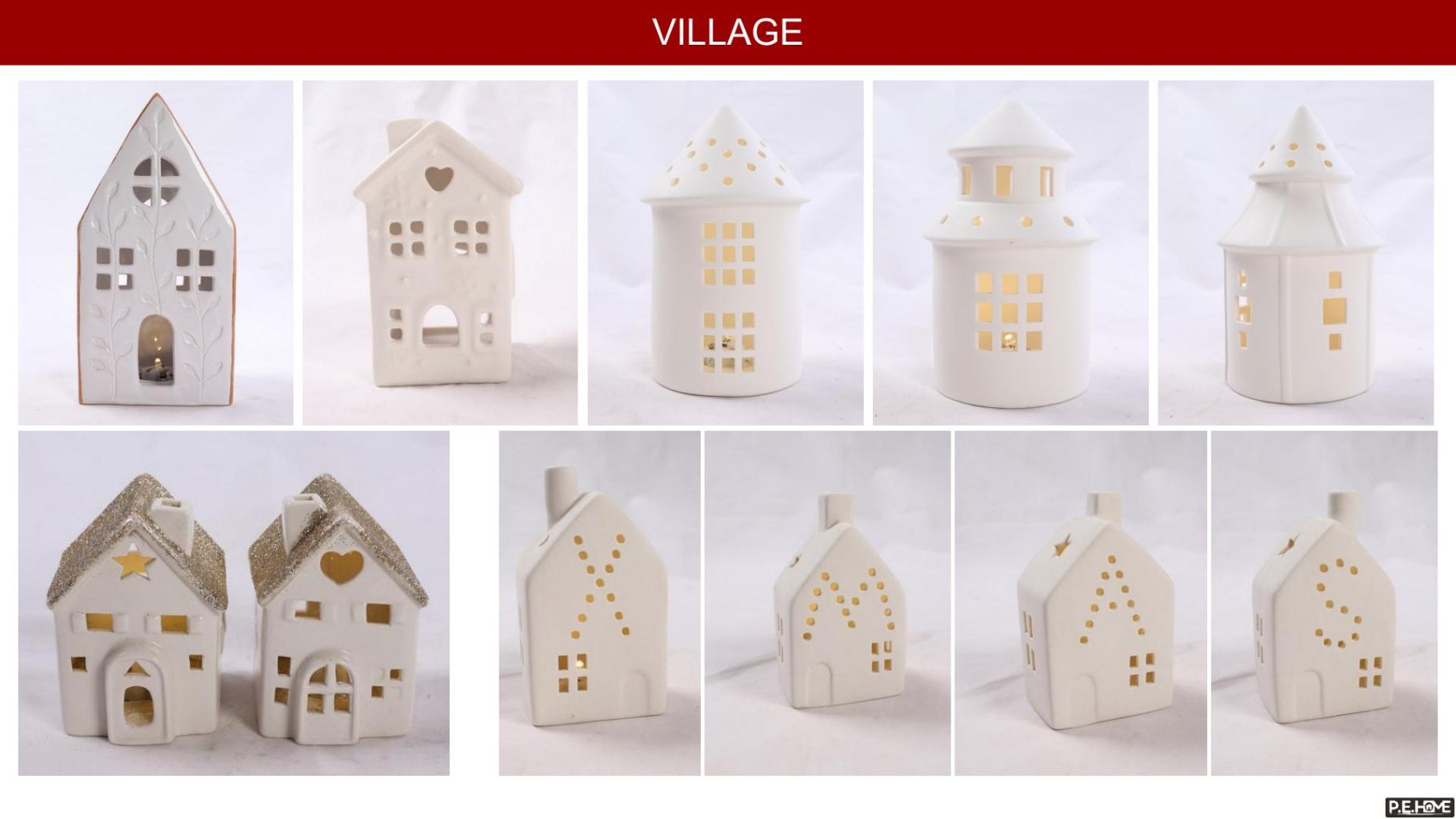 Christmas Decorative Ceramic Ornaments