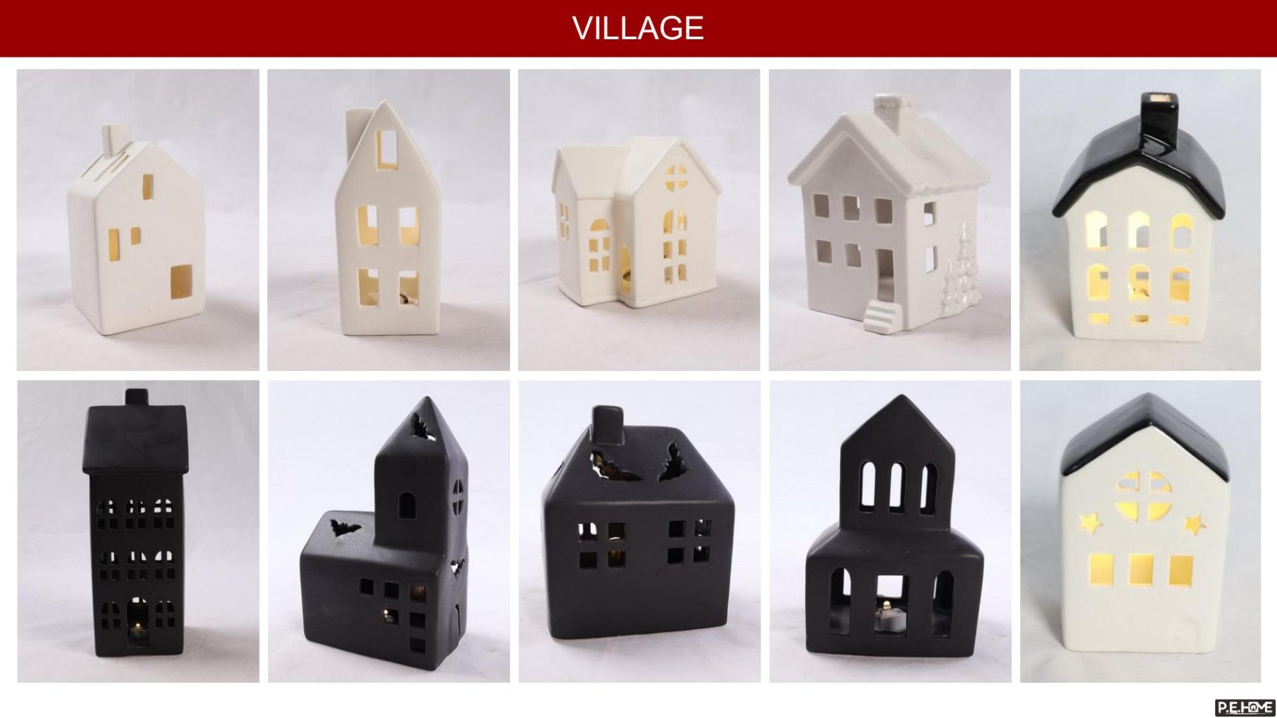 Christmas Decorative Ceramic Ornaments
