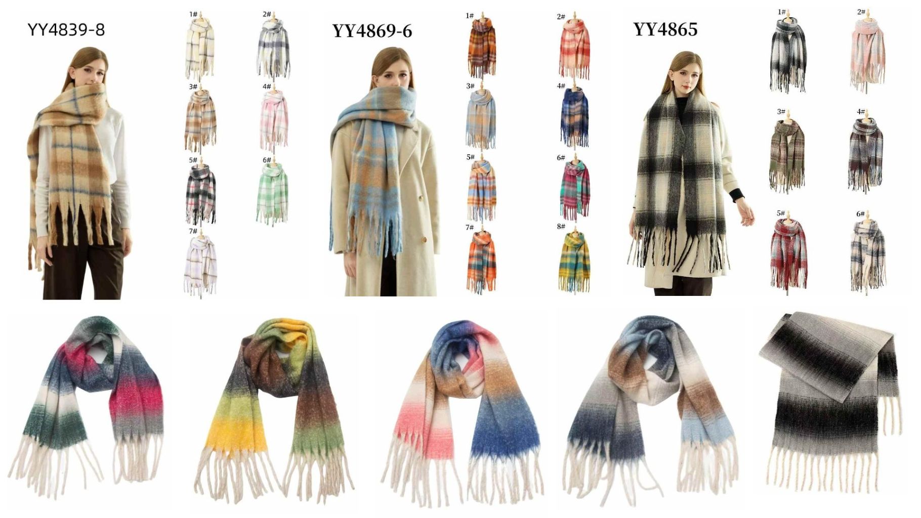 Fashion Plaid Scarf