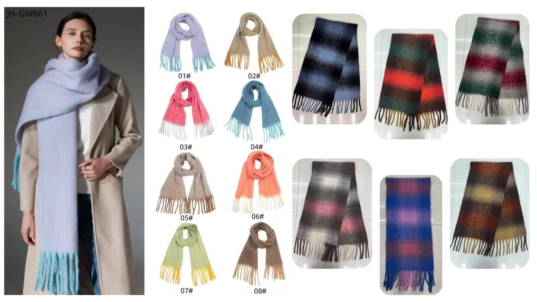 Fashion Plaid Scarf