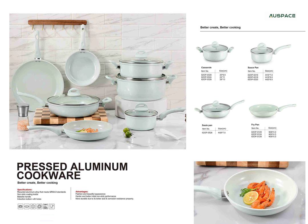 Die-Cast Aluminum Cookware