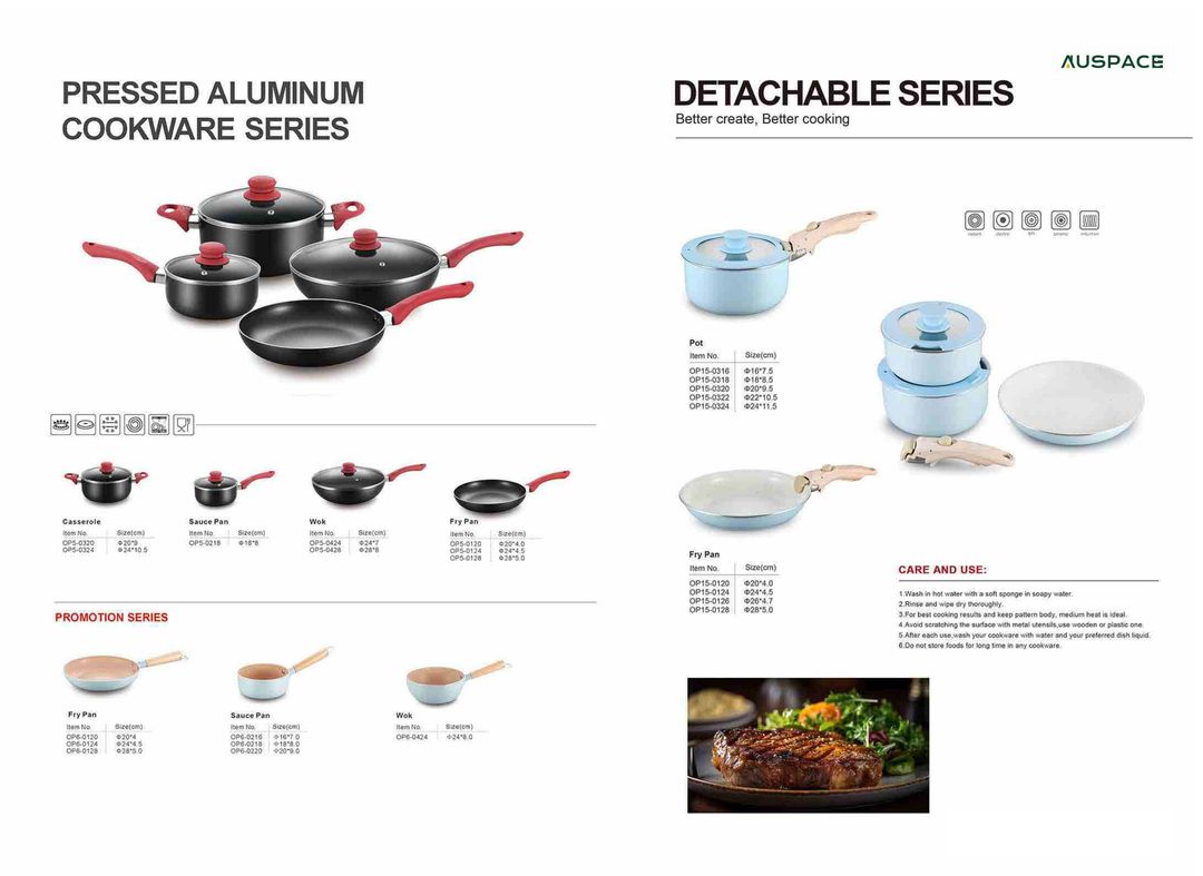 Die-Cast Aluminum Cookware