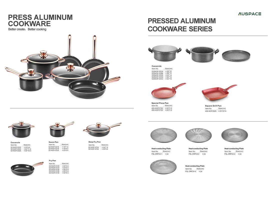 Die-Cast Aluminum Cookware