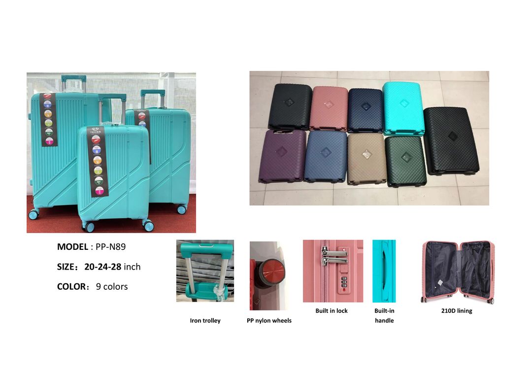Colorful Travel Trolley Case