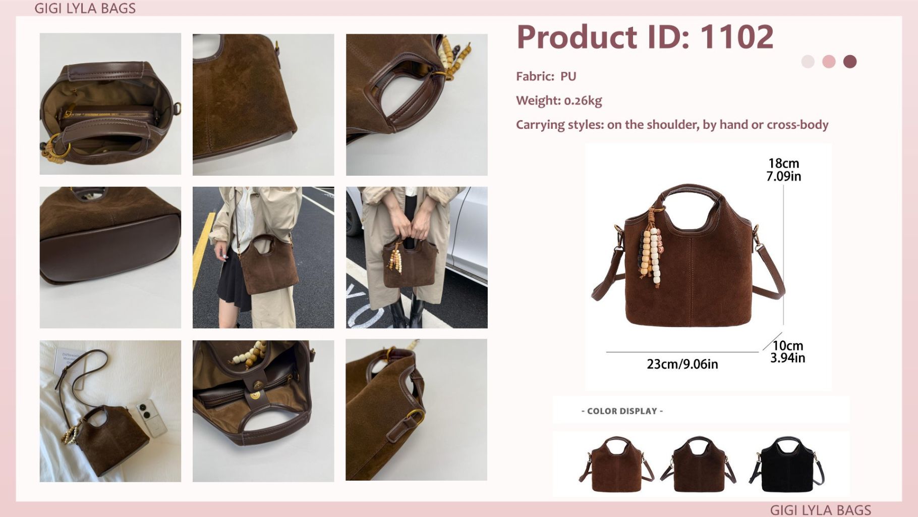 Fashion Vintage Shoulder Bag