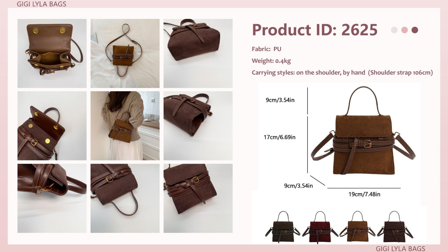Fashion Small Square Bag