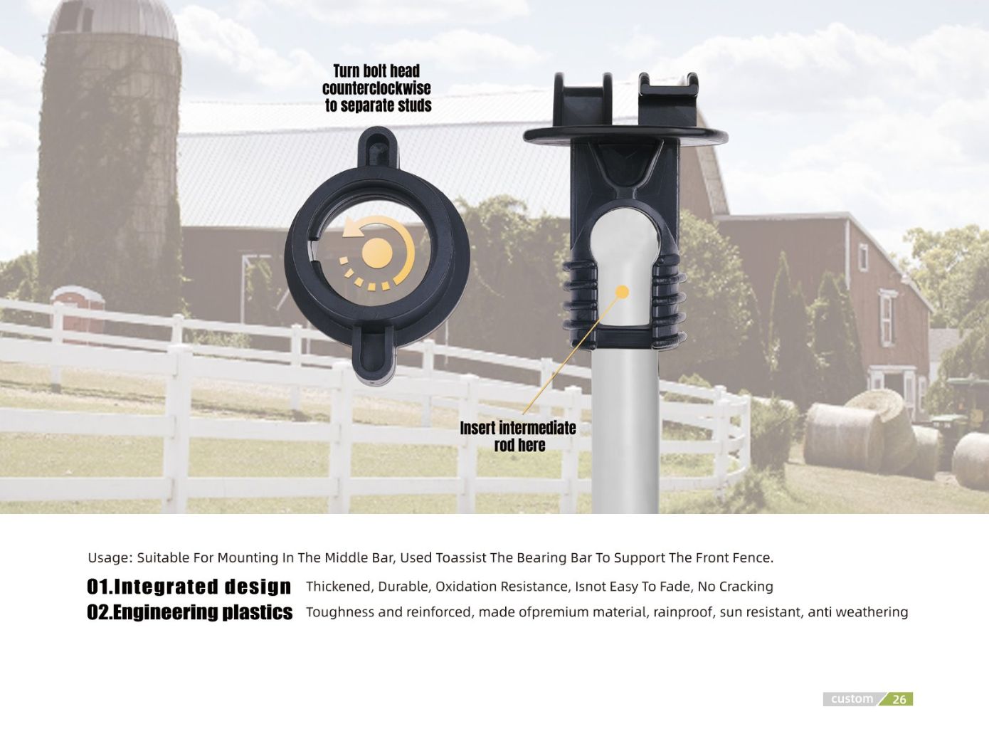 Electric Fence Insulator