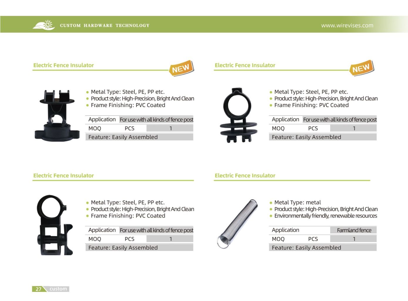 Electric Fence Insulator