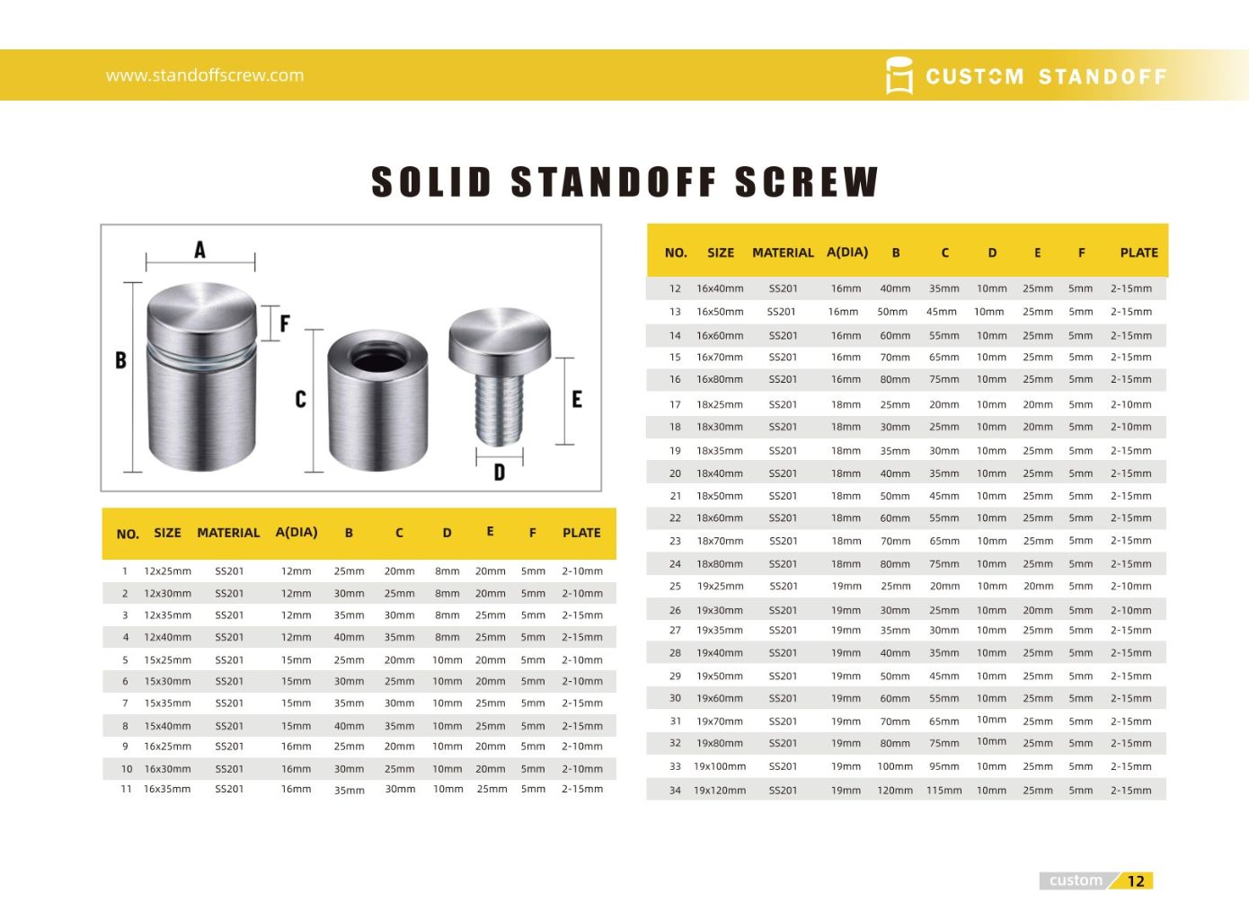 Aluminum Alloy Sign Holder Bracket