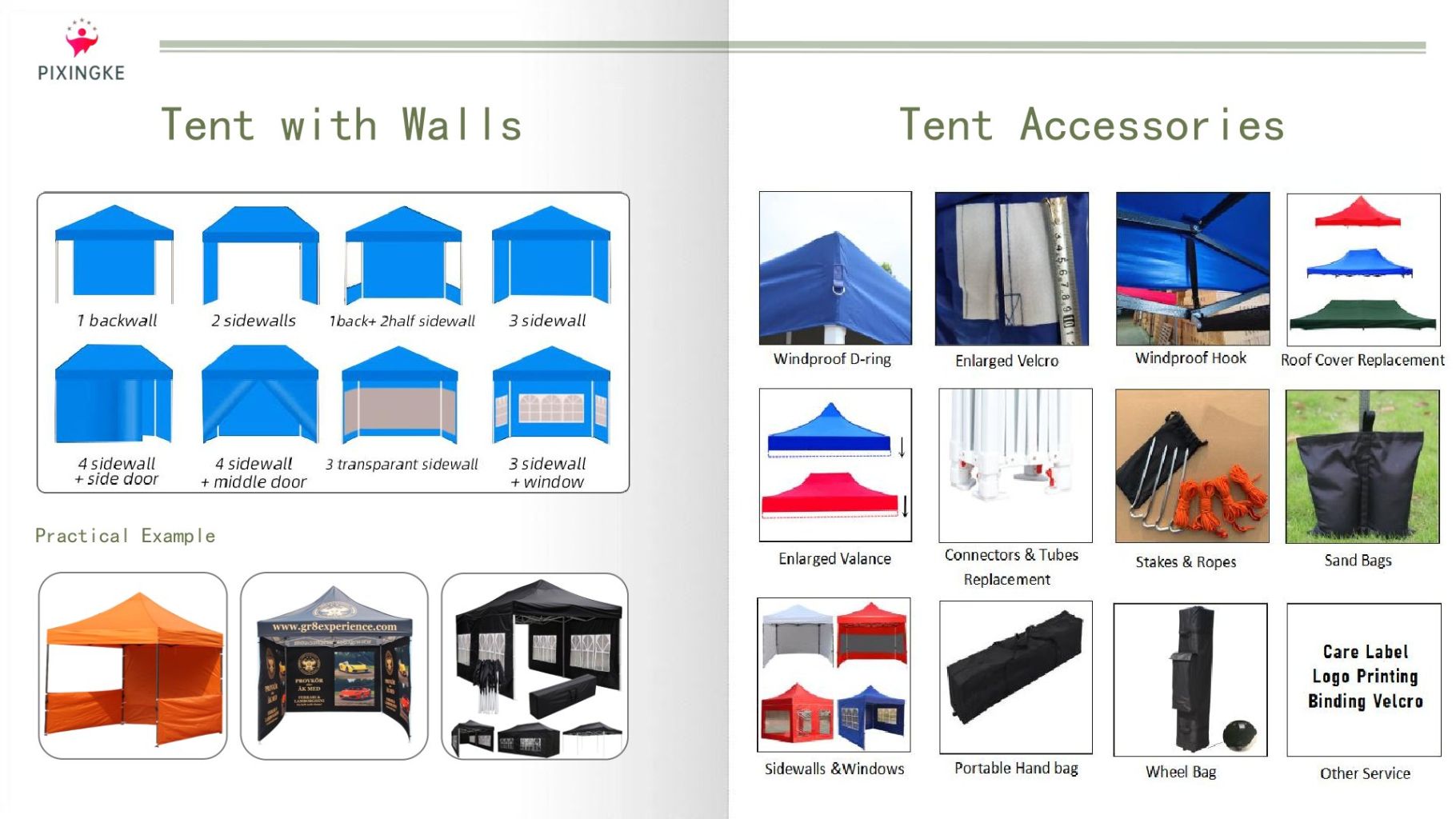 Multi-functional Outdoor Sunshade Tent