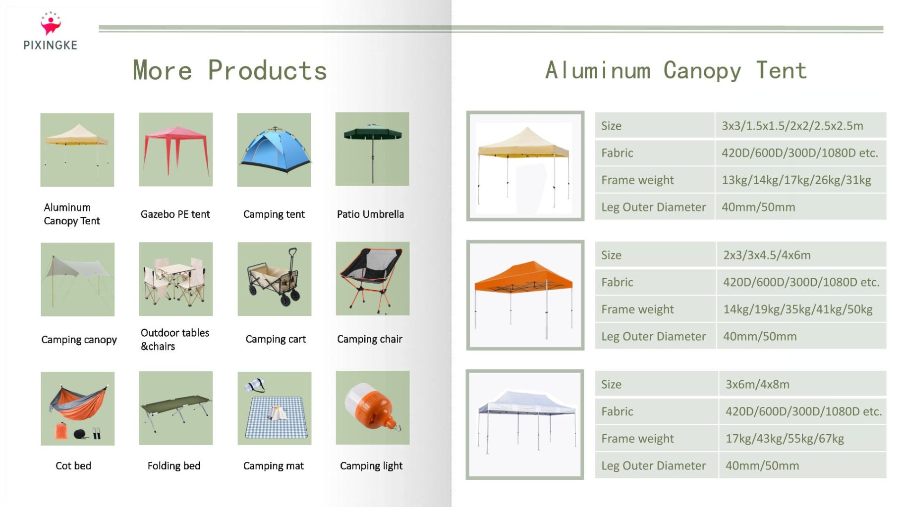 Multi-functional Outdoor Sunshade Tent