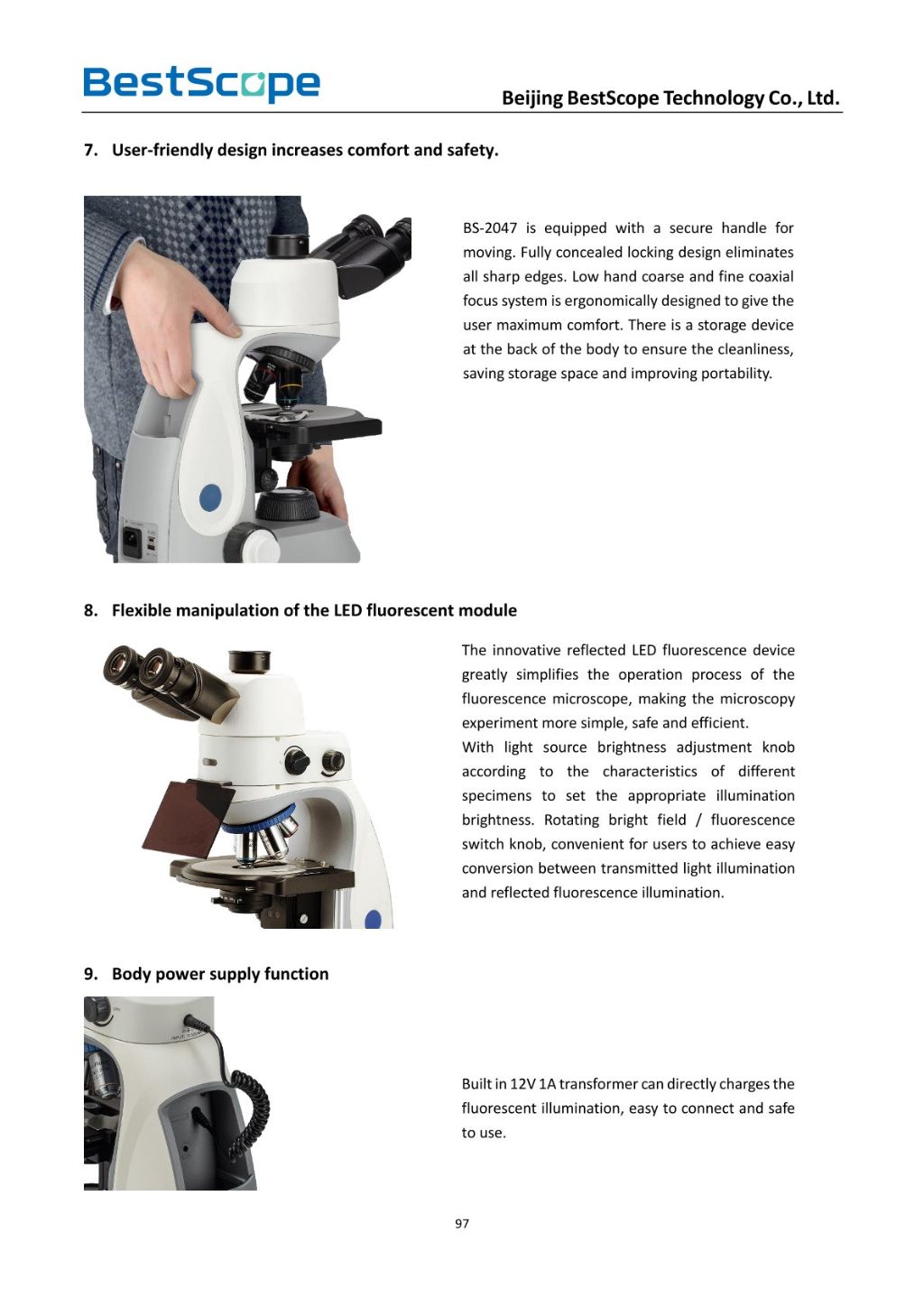 BS-2047 Biological Microscope