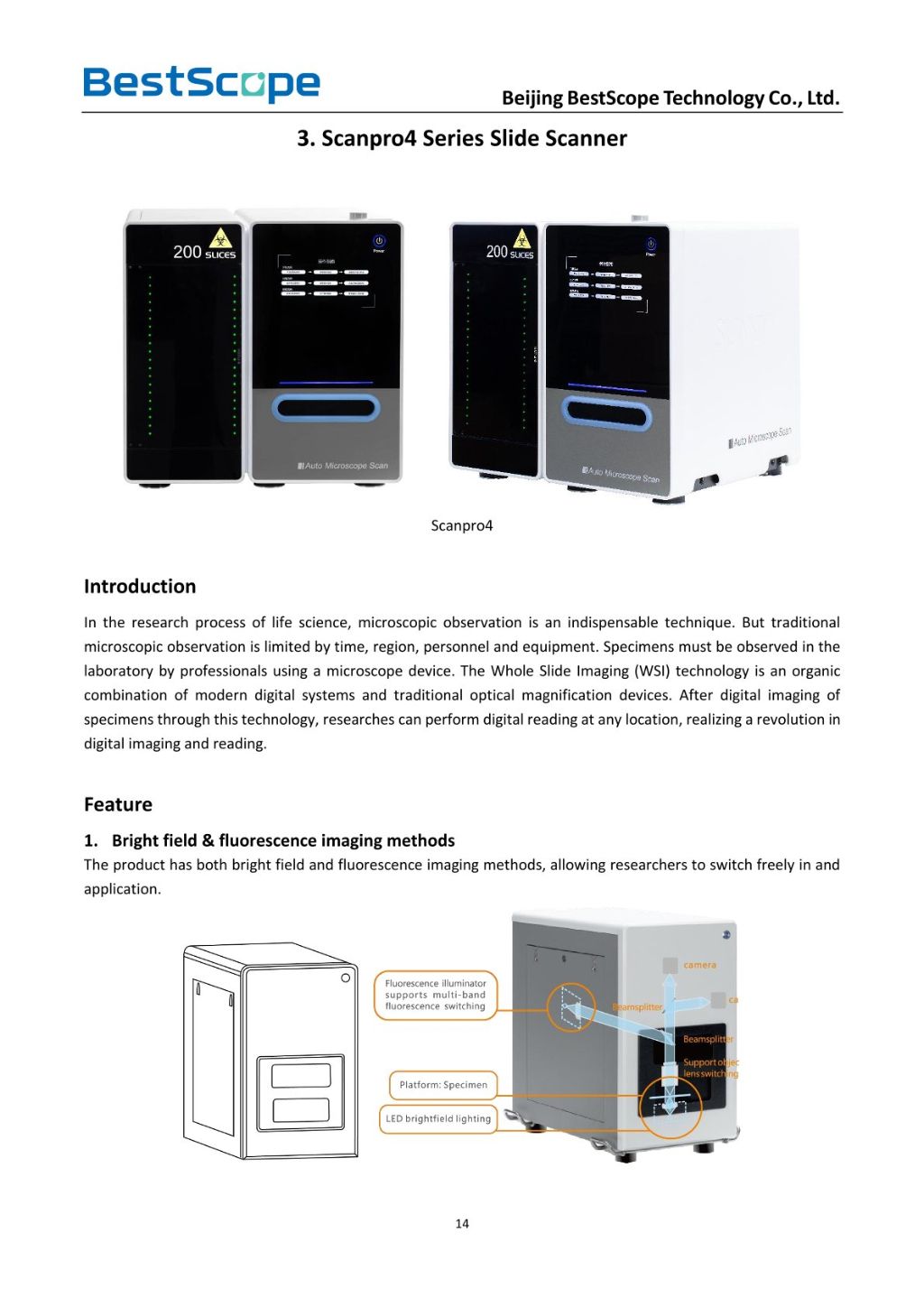 Scanpro3 Series Microscope Scanning System