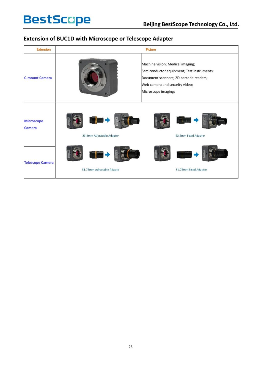 USB2.0 CMOS Microscope Digital Camera