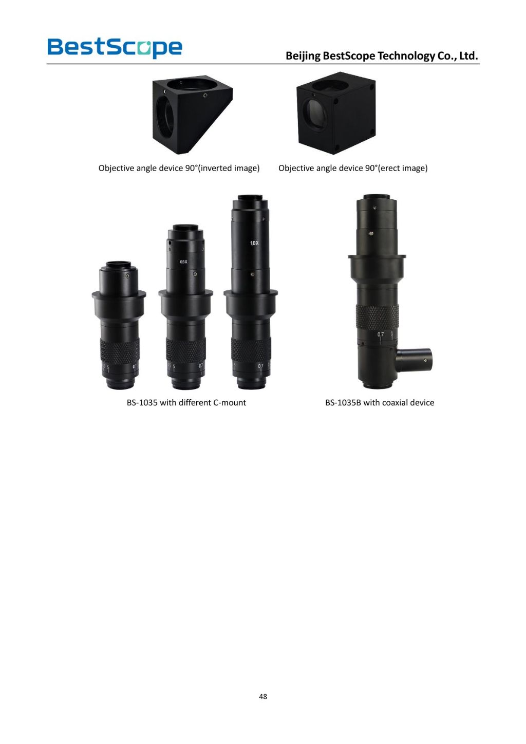 BS-1035 Monocular Zoom Microscope