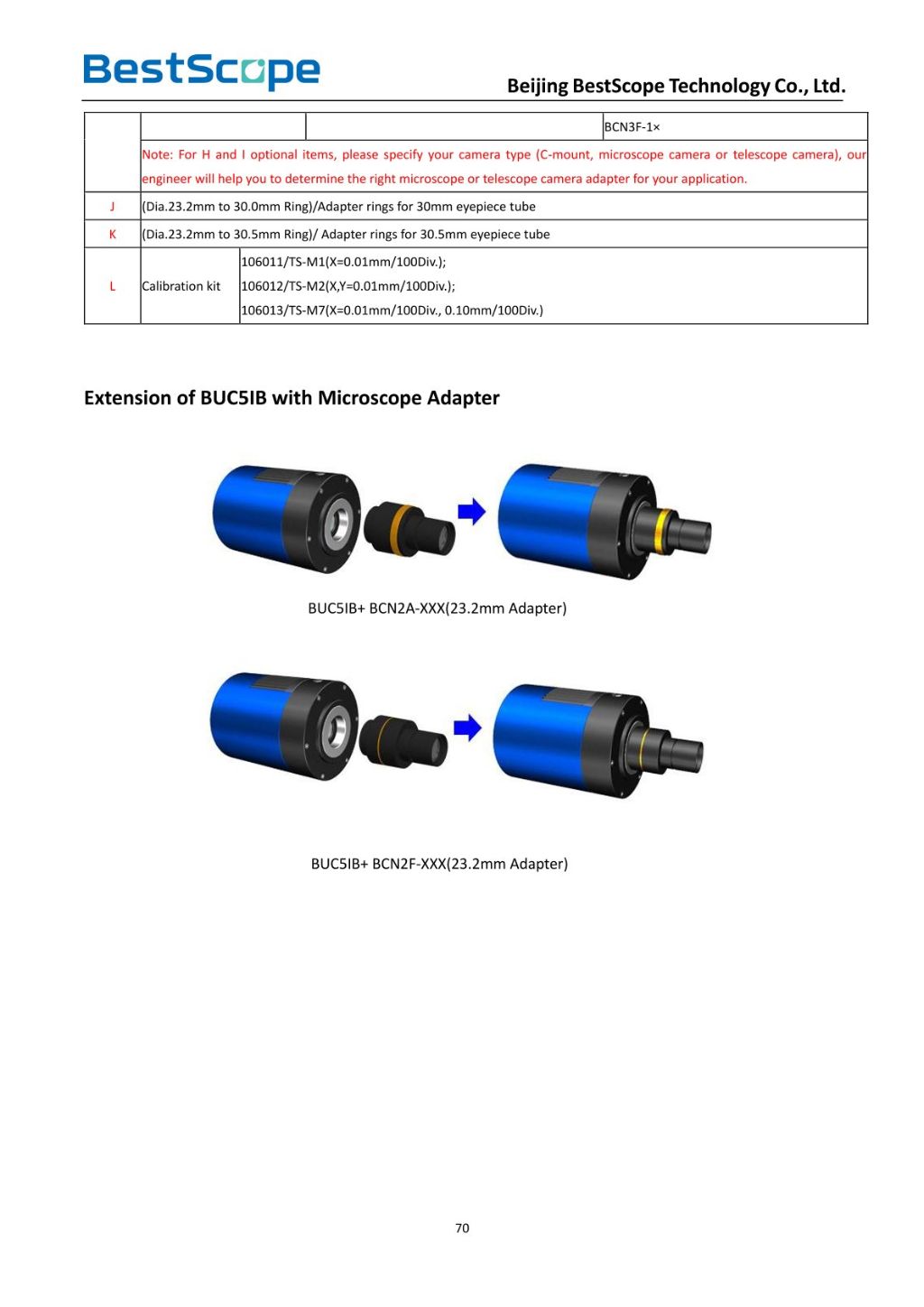 BUCSIA-900M/2600M Cooling CMOS Camera