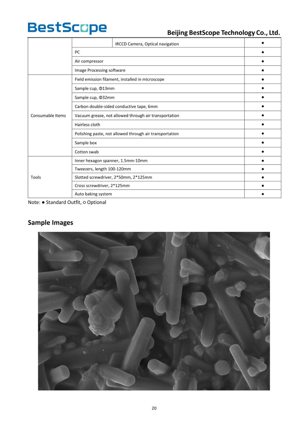 BSM-801 Field Emission Scanning Electron Microscope