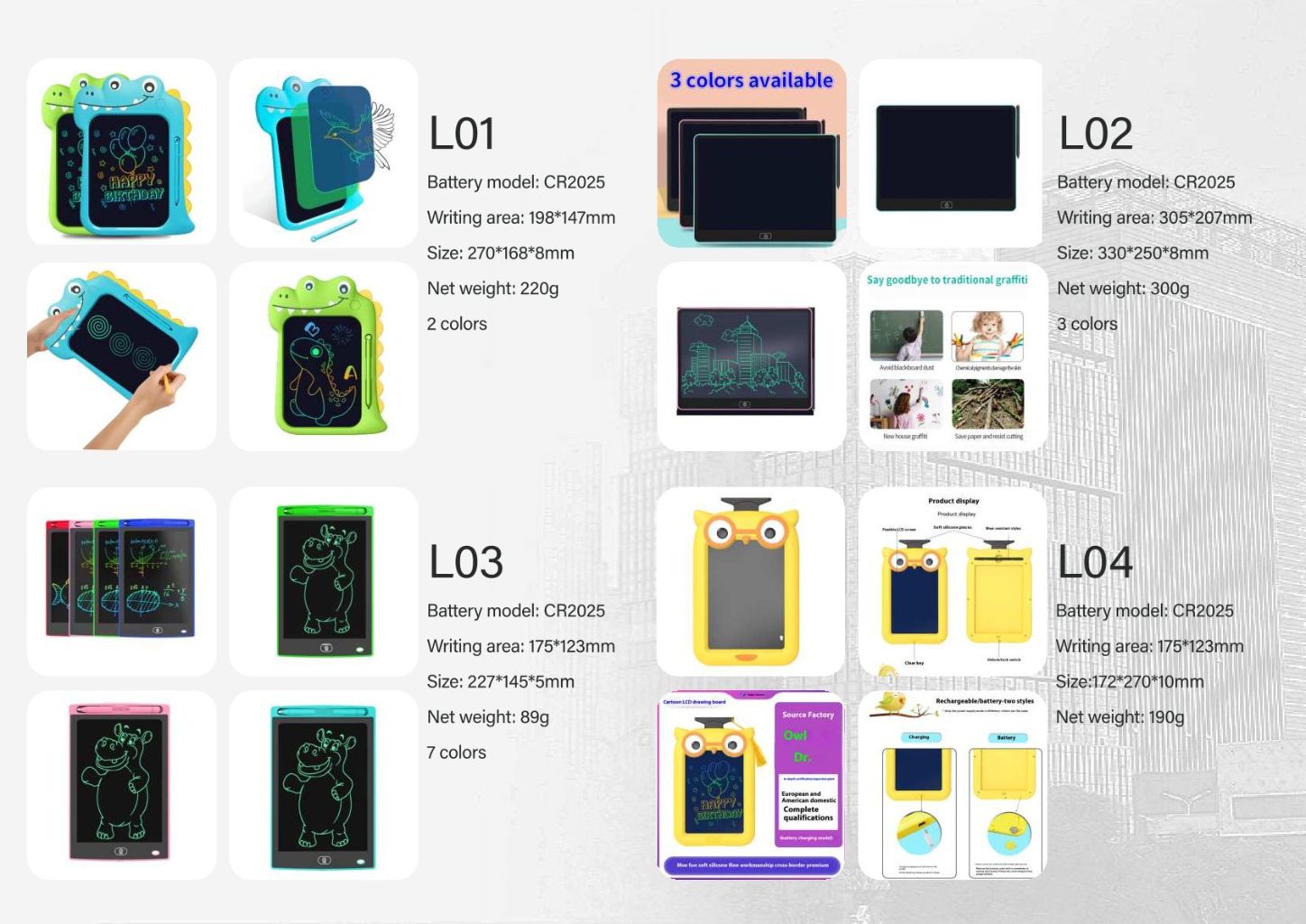 Children's Electronic Drawing Board