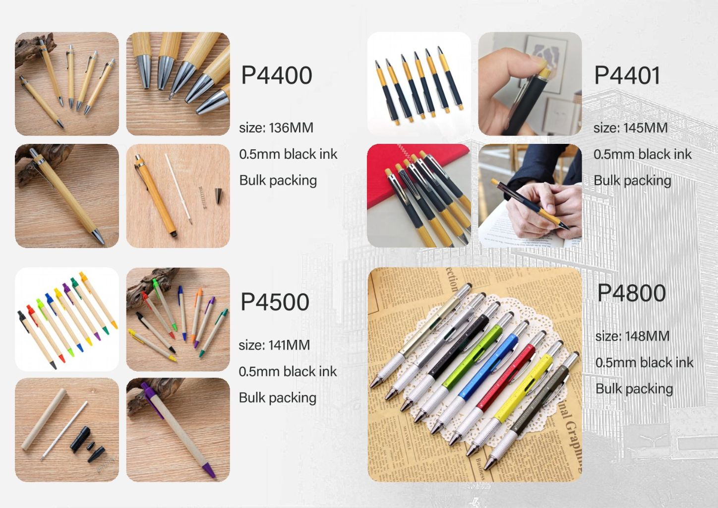 Multifunctional Ballpoint Pen Set