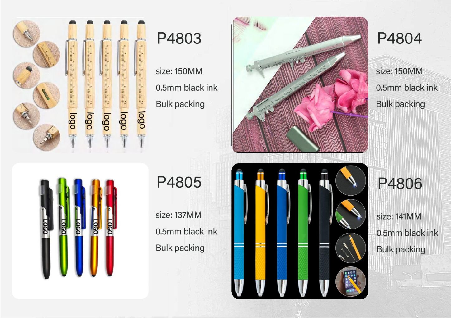 Multifunctional Ballpoint Pen Set