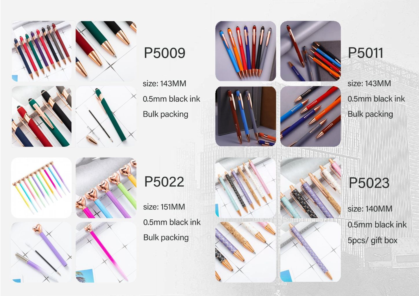 Multifunctional Ballpoint Pen Set