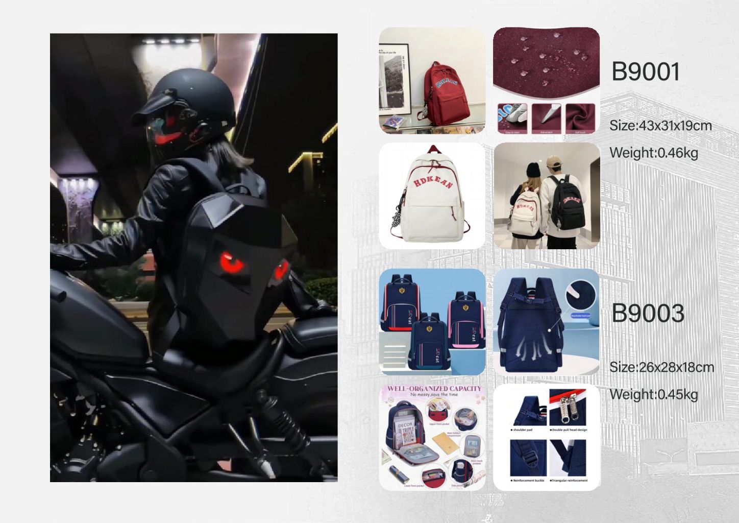 Multi-functional Fashion Backpack