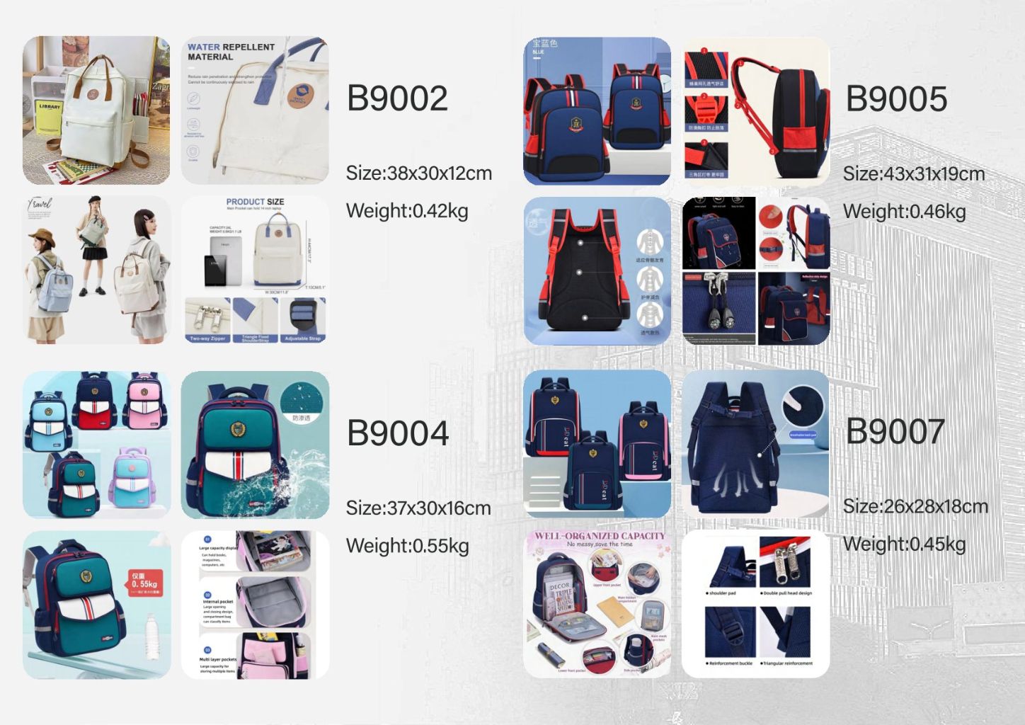 Multi-functional Fashion Backpack