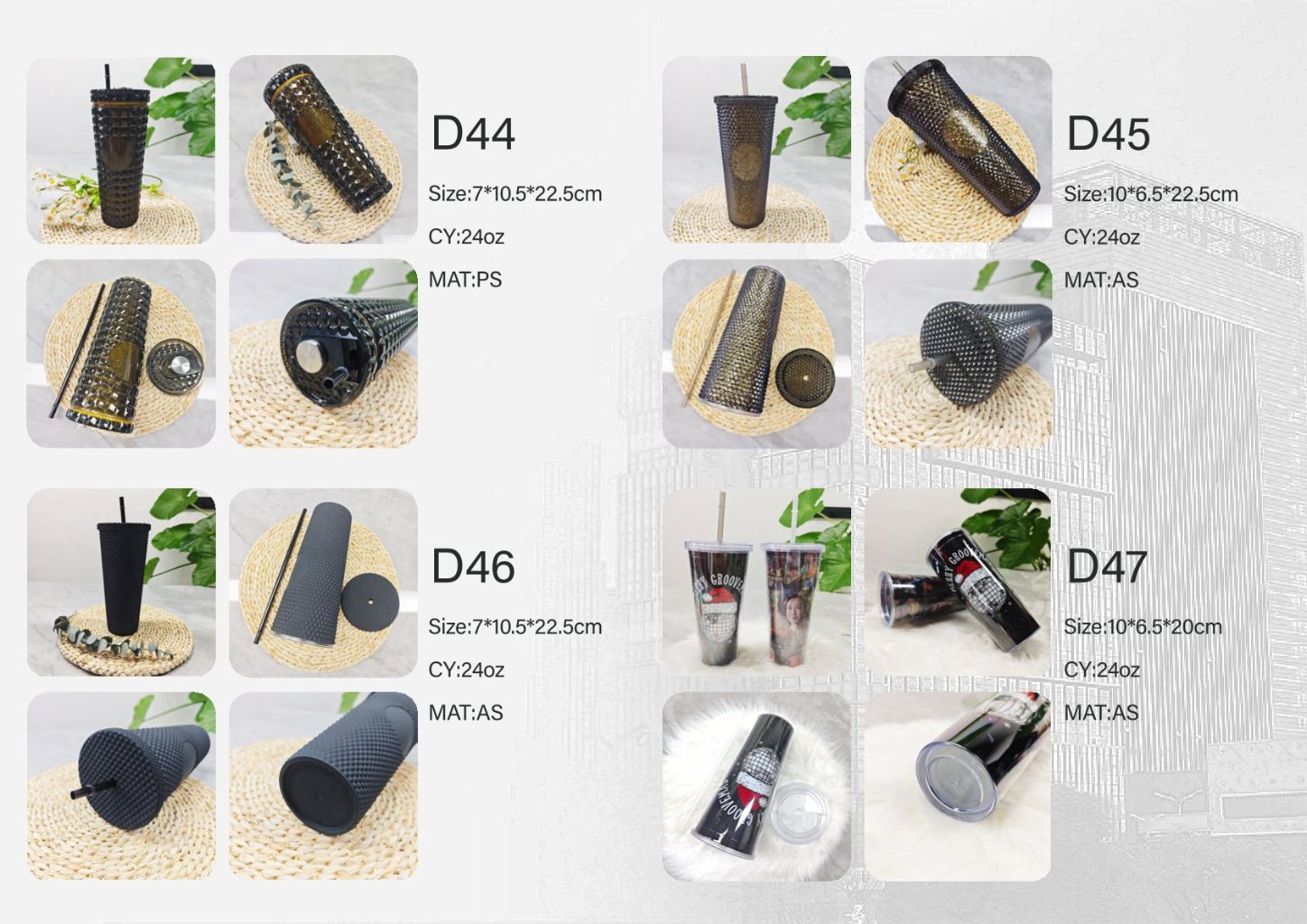 Creative Colorful Plastic Cup