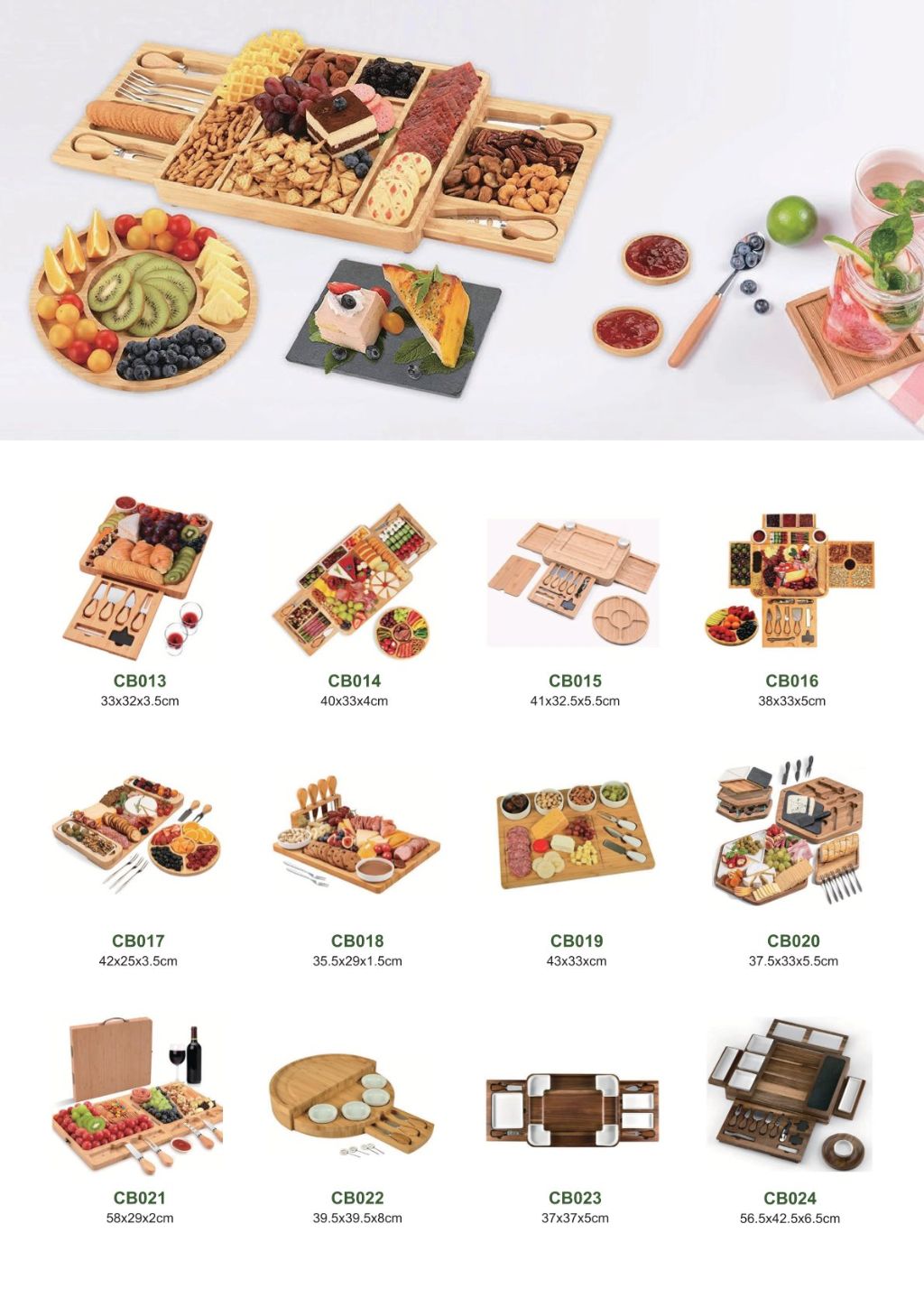 High-End Bamboo Cutting Board