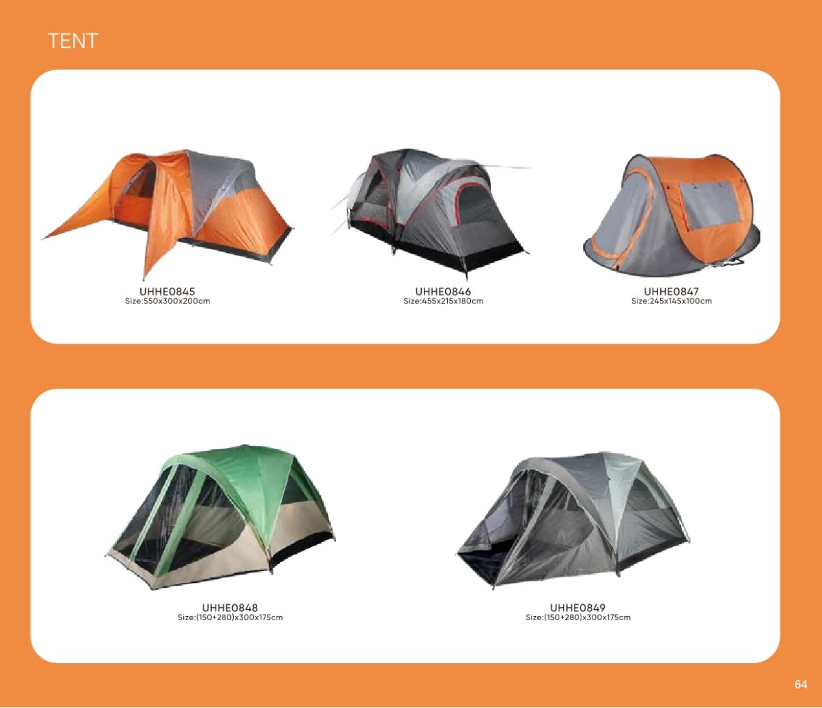 Colorful Outdoor Tent