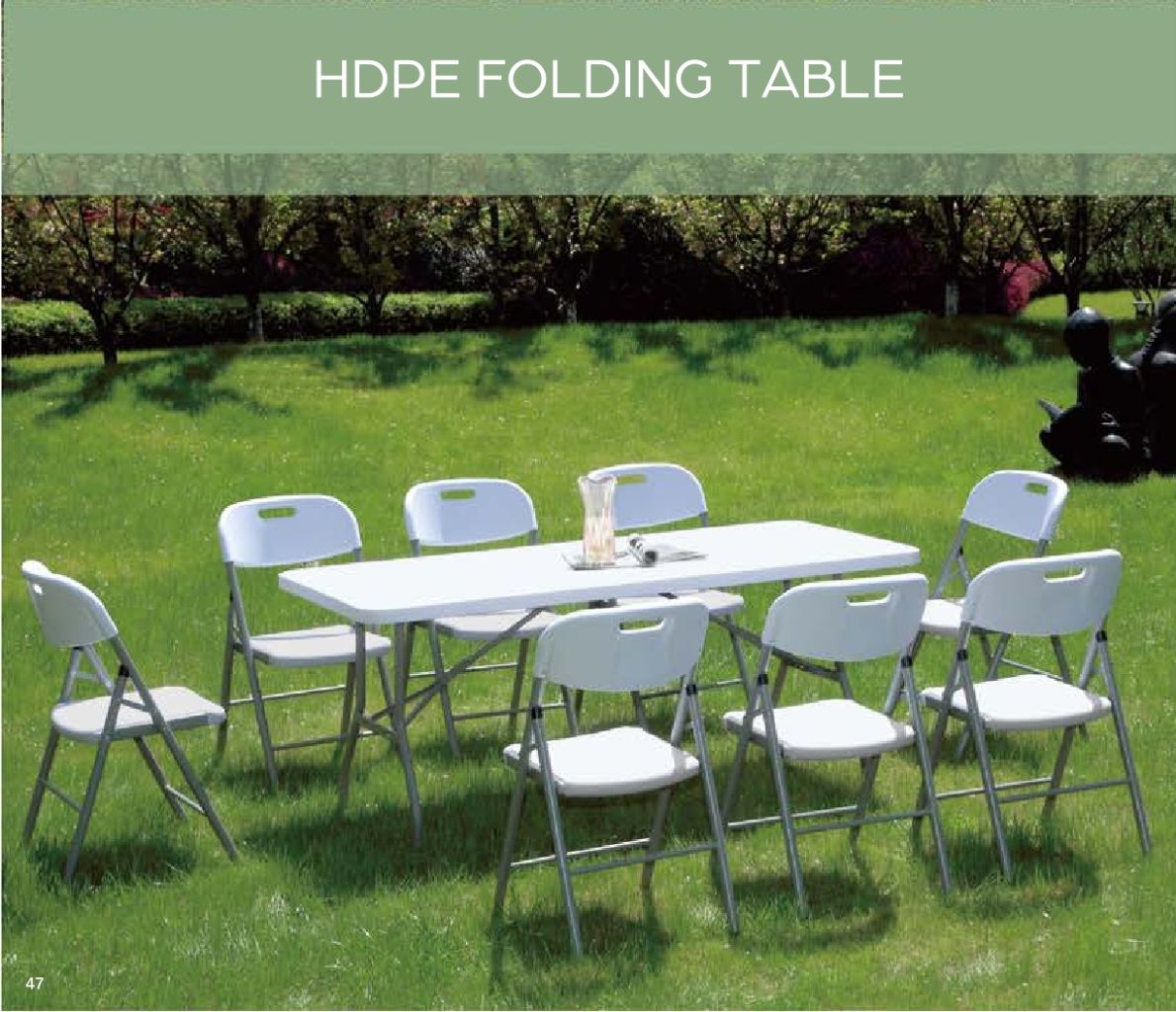 HDPE Folding Table