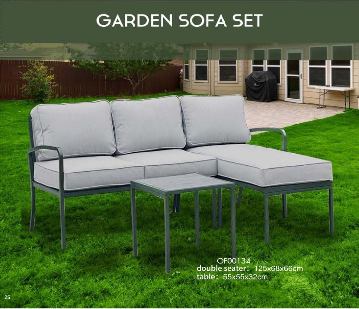 Outdoor Garden Sofa Set