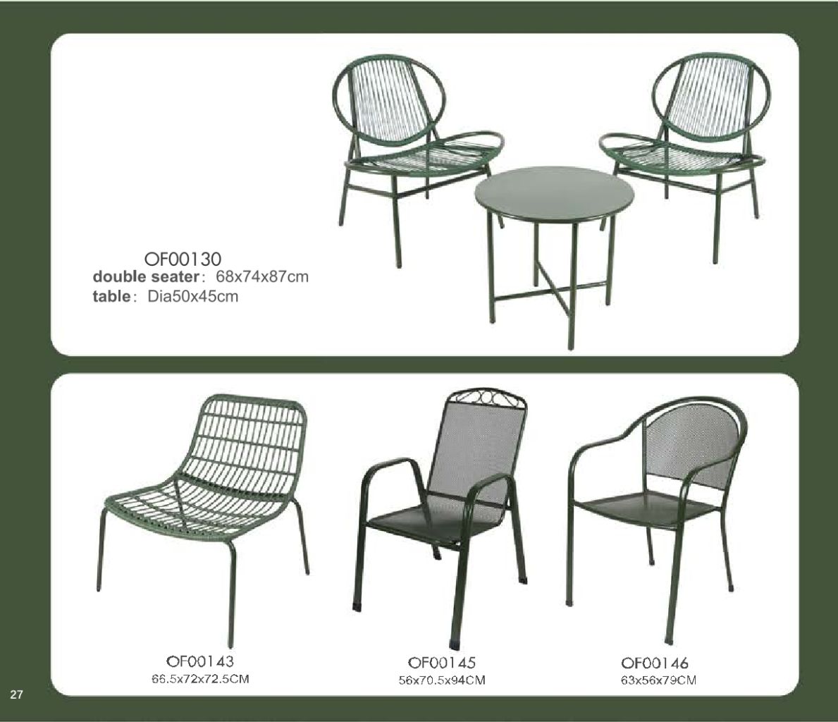 Outdoor Garden Sofa Set