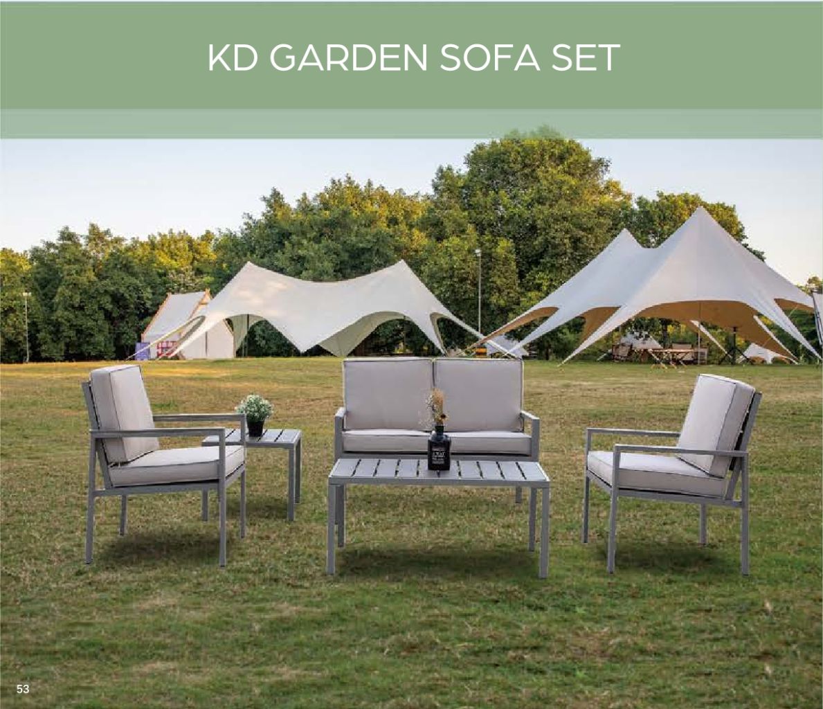 KD Garden Sofa Set