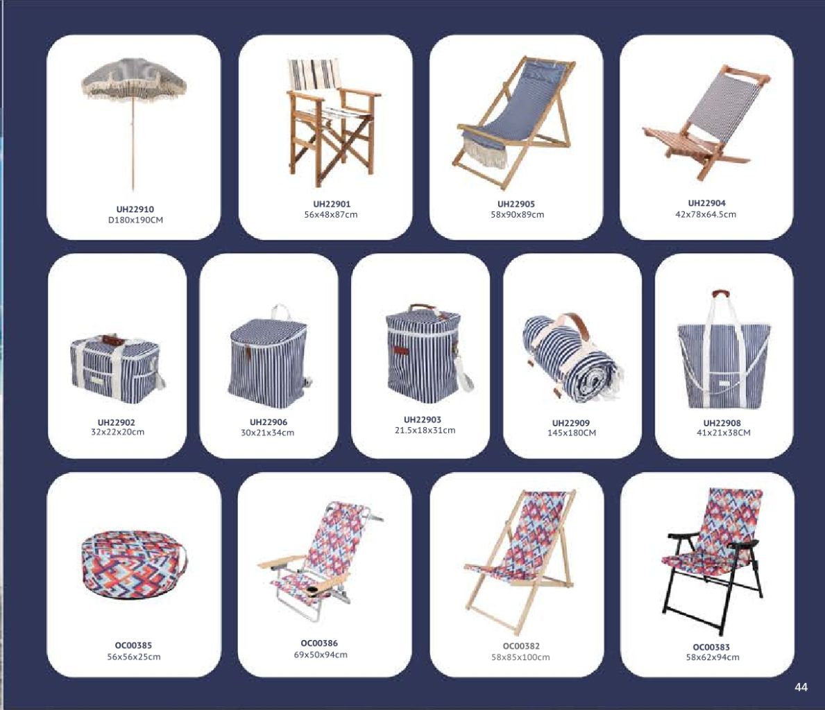 Beach Lounge Chair and Umbrella Set