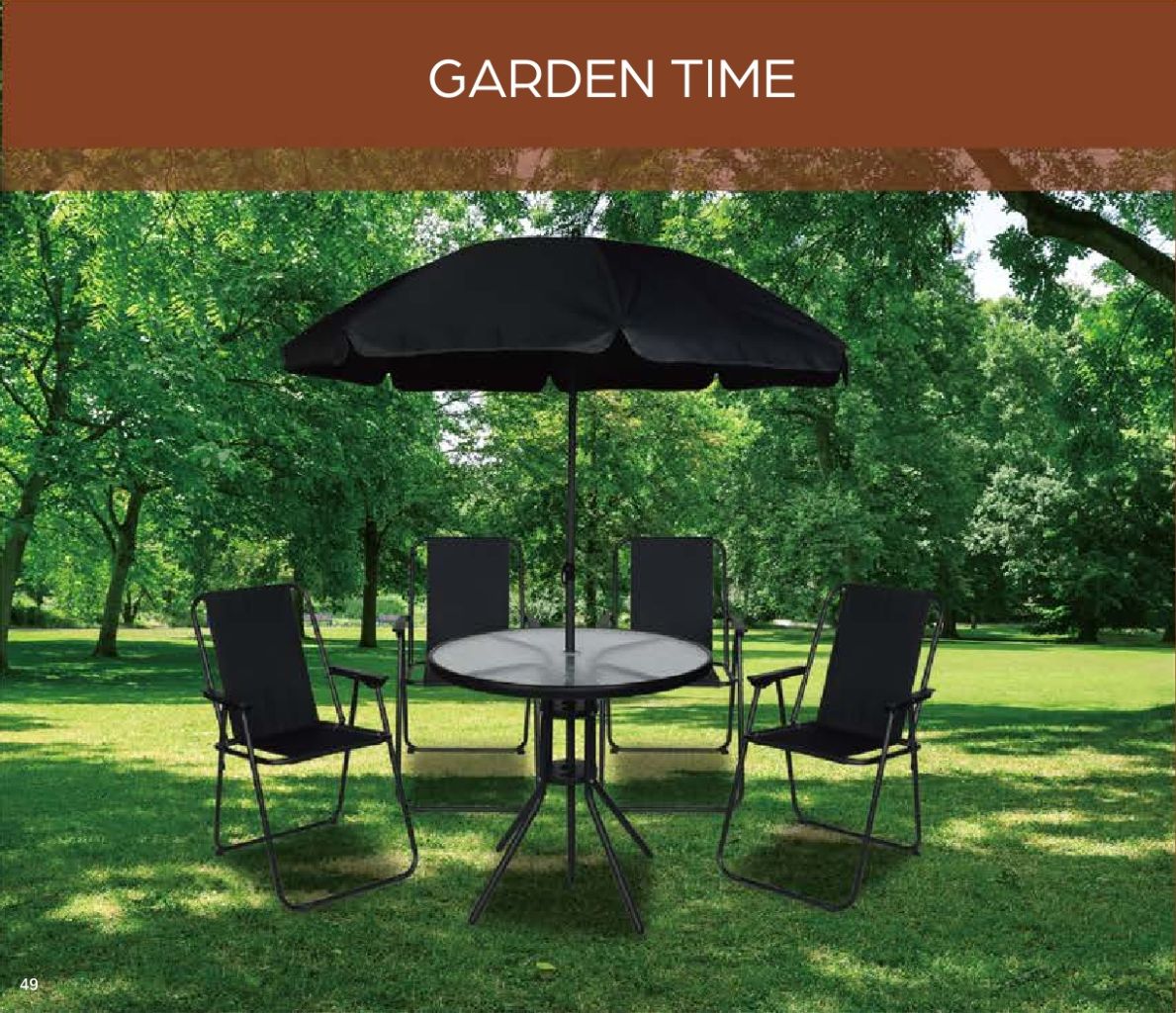 Outdoor Leisure Table and Chair Set