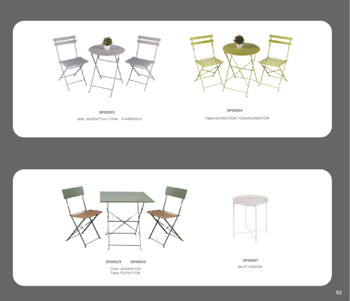 Outdoor Leisure Table and Chair Set