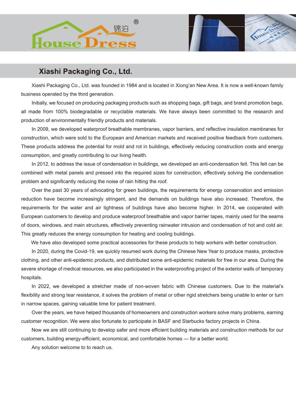 Moisture-Proof Membrane