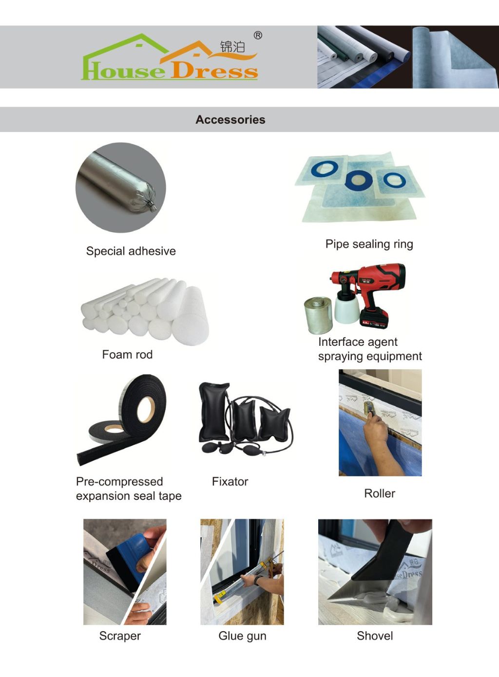 Insulation Nails and Stapler Set