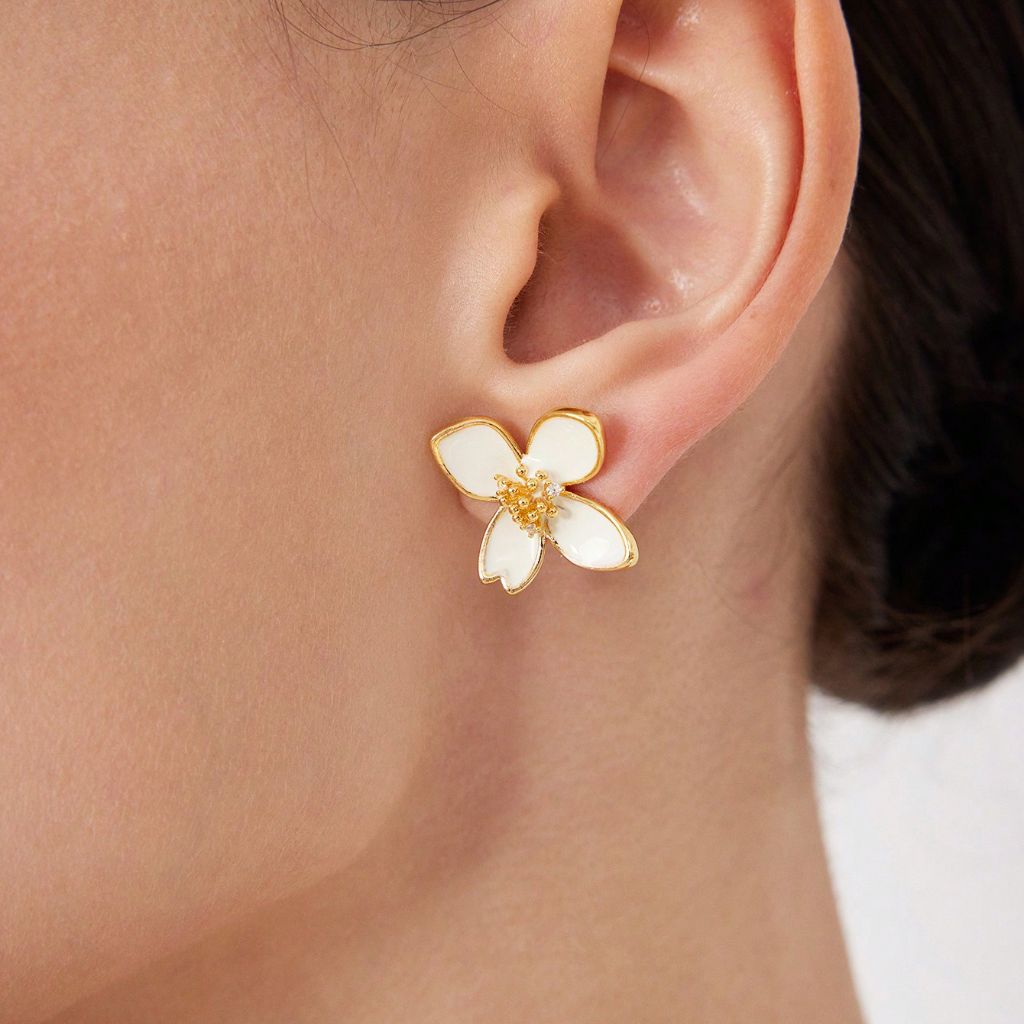 Flower Stud Earrings