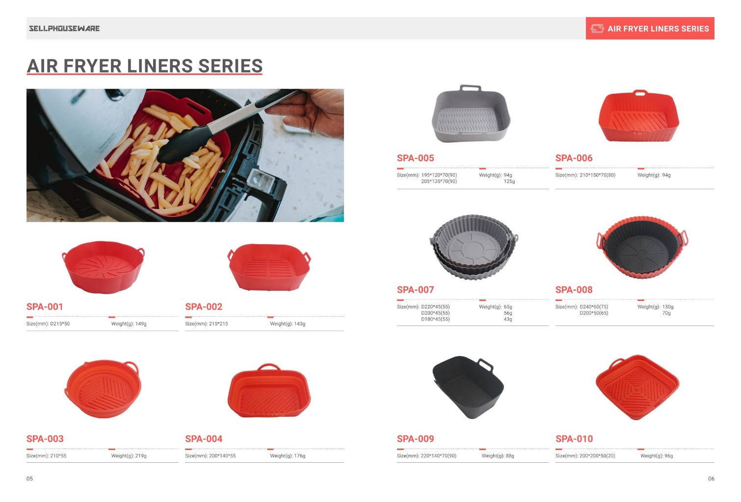 Air Fryer Liner Series